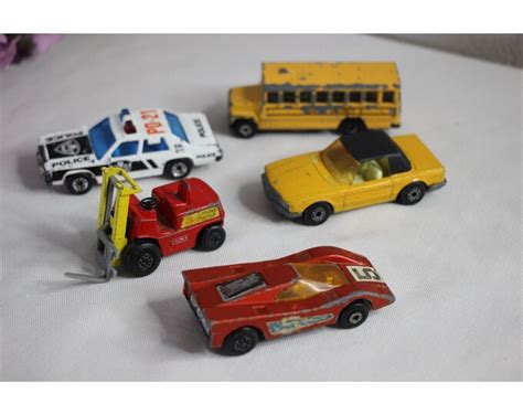 Vintage Assorted 1970's Matchbox Cars Set of 5 - Etsy