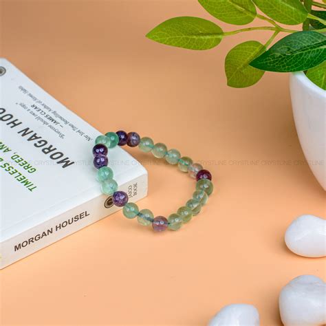 Green Fluorite Bracelet Healing And Harmony Crystline