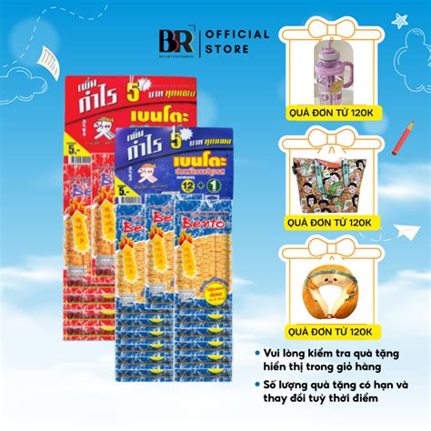 chinh hang combo  loc snack muc bento gg  goi du vi tang