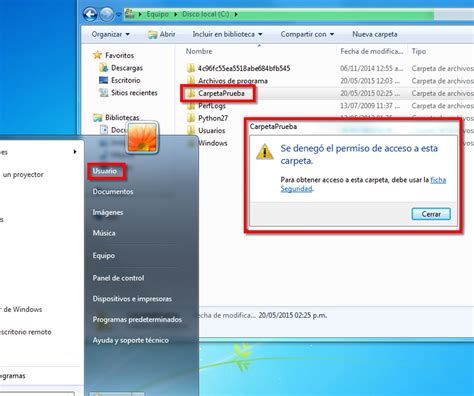 Cómo administrar los permisos a usuarios y grupos en Windows 7