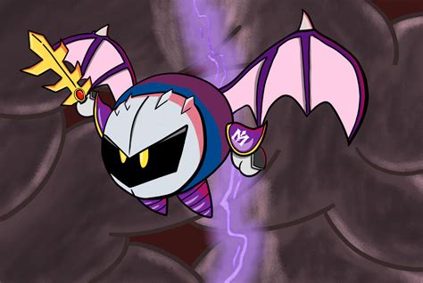 Meta Knight Drawing By Pokemonmain05 On Deviantart