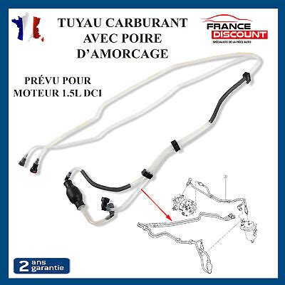 Poire d amorçage avec tuyau de carburant prévu pour Clio 2 1 5 DCI