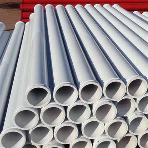 Dn80 Concrete Pump Straight Pipe Fittings For Construction