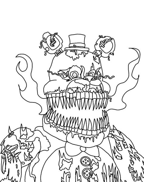 Fnaf Coloring Pages All Characters At Getcolorings Free Printable