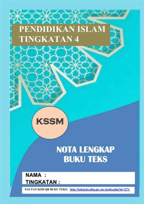 Buku Teks Pendidikan Islam Tingkatan 4 Pdf Kssm Omar Goodman