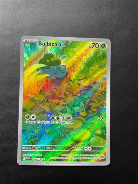 Carte Pokemon Bulbizarre Secr Te Rare Full Art Ev Mew Fr