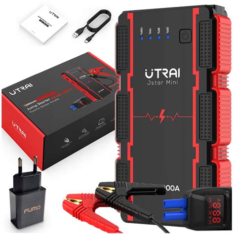 URZĄDZNIE ROZRUCHOWE 1000A Jump starter UTRAI rozruch PowerBank 12V