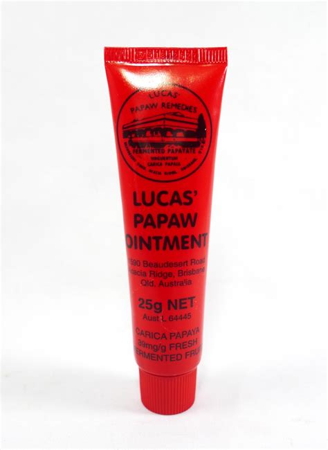 review lucas papaw ointment  beauty junkee