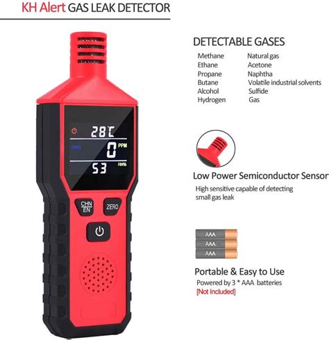 Detector De Fugas De Propano Y Gas Natural Sensor De Gas Combustible