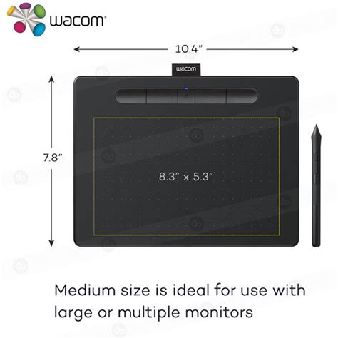 Tableta Wacom Intuos Bluetooth Creative Pen Medium Black