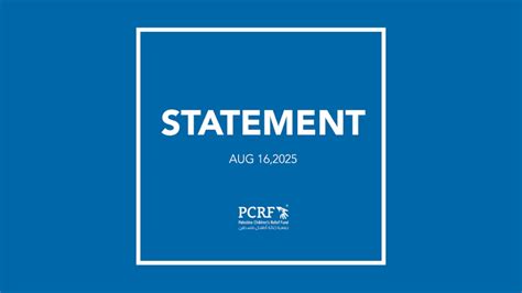 PCRF Statement: US announces it is halting all visas from Gaza ...