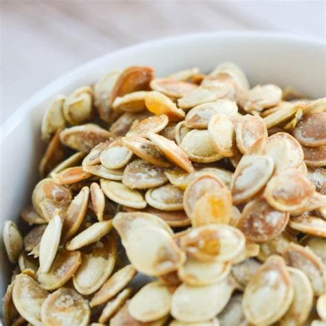 Baked Pumpkin Seeds Recipe - A Mom's Take