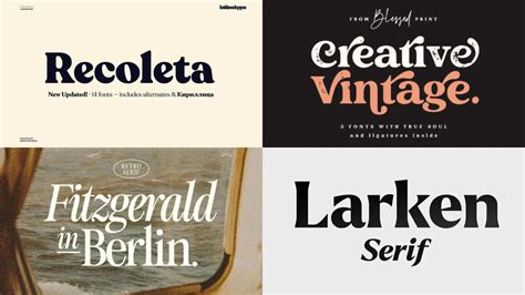 20 Best Serif Fonts of 2024: Most Popular Picks