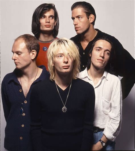 Radiohead Circa 1993 Clockwise From Upper Right Ed Obrien Colin