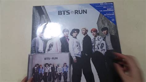 Unboxing Bts Run Japanese Ver Shop Edition Youtube