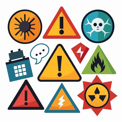 collection  signs including triangle triangle   triangle