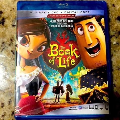 THE BOOK OF LIFE BLU-RAY + DVD+ DIGITAL CODE