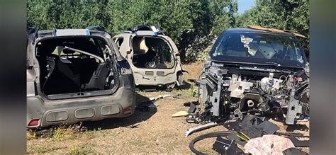 Nuovo Ritrovamento Di Auto Rubate E Cannibalizzate Nel Territorio