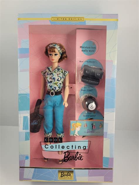 Cool Collecting Barbie Doll Red Hair 1st In Series Limited Edition 1999