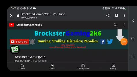 Shout Out To Brockstergaming K Youtube