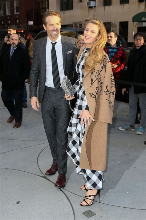 Photo Blake Lively et son mari Ryan Reynolds à New York le 22 mars