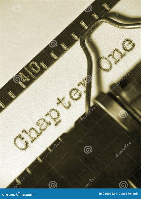 Chapter one stock photo. Image of literature, letter, writer - 2160742