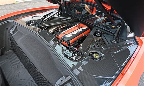 C8 Corvette Carbon Fiber Engine Bay Panels