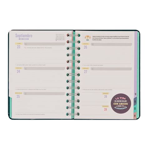 Agenda Mr Wonderful Peque A Semanal Muchas Cosas Geniales Por Hacer