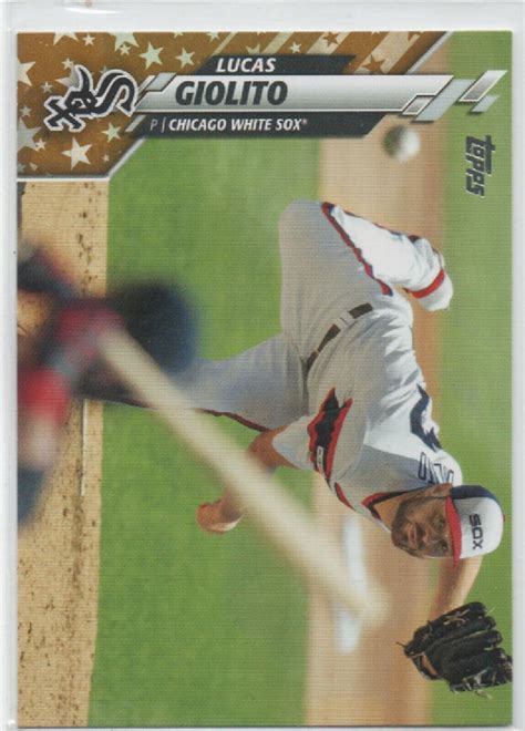 Topps Factory Set Gold Star Lucas Giolito Chicago White Sox