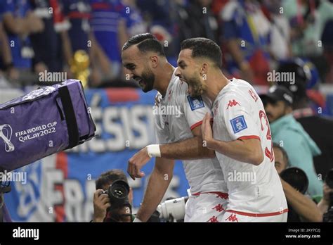 Doha Qatarnovember Fifa World Cup Match Between Tunisia And