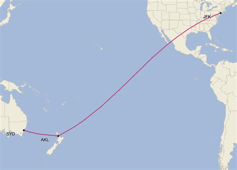 how long is flight from nyc to australia