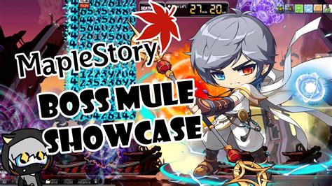 Boss Mule Showcase Luminous Maplestory Youtube