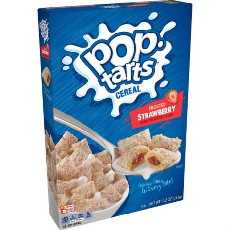 Pop-Tarts Frosted Strawberry Breakfast Cereal, 11.2 oz - Kroger