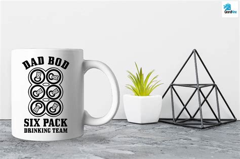 Dad Bod Six Pack Drinking Team Svg Beer Can Six Pack Svg Etsy Canada