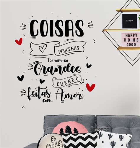 Adesivo Lettering Coisas Pequenas Elo Produtos Especiais