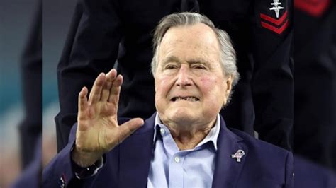 George Hw Bush Apologises For His Attempt At Humour After Heather