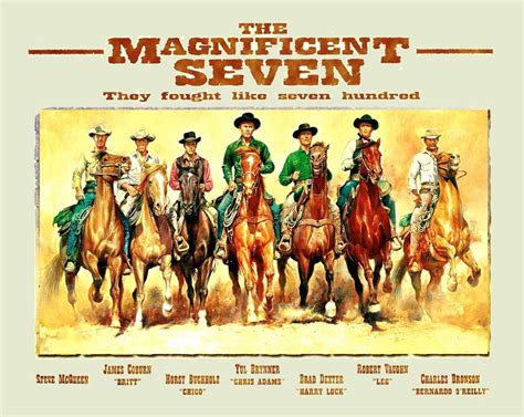 The Magnificent Seven Movie Poster 7 Fine Art Print - Etsy