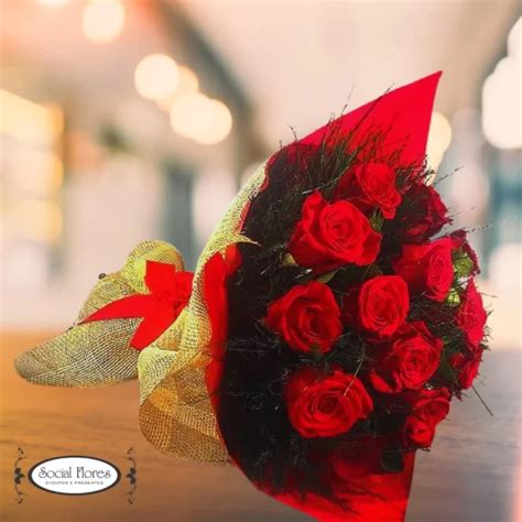 Buqu De Rosas Vermelhas Delivery Social Flores Em Curitiba