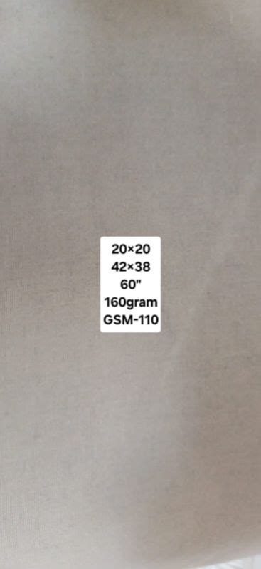plain cotton fabric grey cloth  garments fabric weight