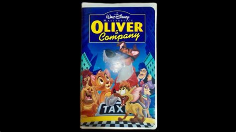 Closing To Oliver And Company Vhs Youtube