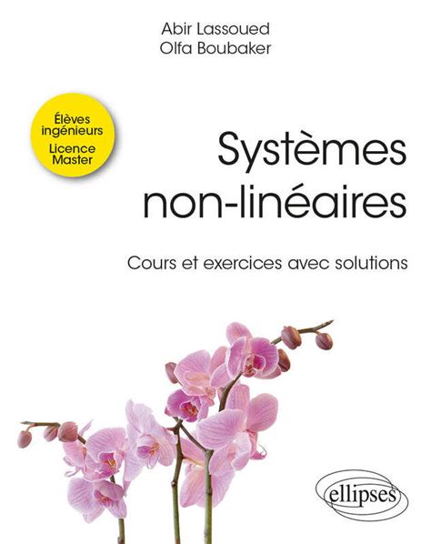 Pdf Syst Mes Non Lin Aires Cours Et Exercices Avec Solutions