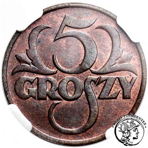 Polska Ii Rp Groszy Ngc Ms Rb Archiwum Niemczyk Pl