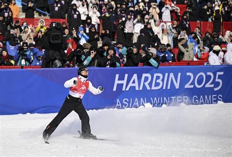 The Th Asian Winter Games Harbin Olympic Champ Xu Wins Freestyle