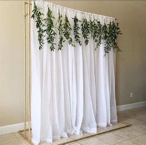 Wedding Backdrop Backdrop Stand Ceremony Backdrop Summer Wedding