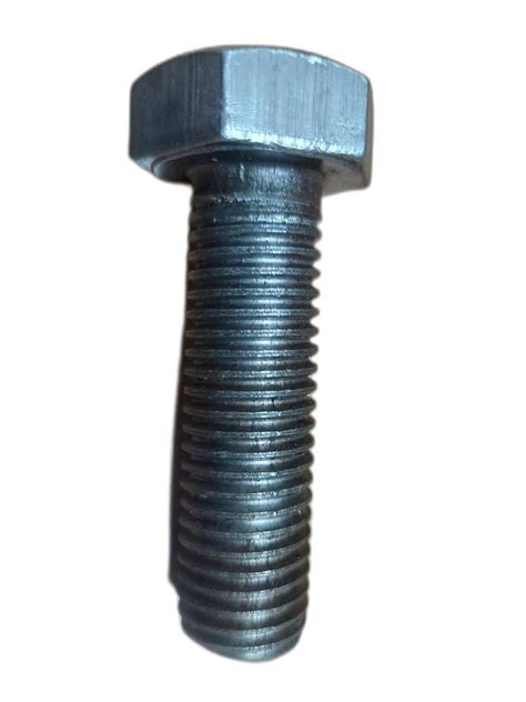 Mild Steel Inch Ms Hex Bolt Grade En At Rs Kg In Rajkot Id