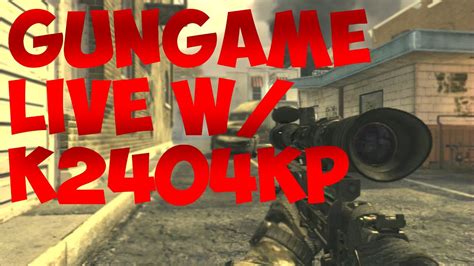 COD GunGame Live 3 W K2404KP YouTube