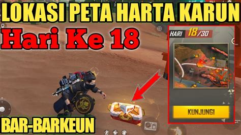 Tempat Lokasi Peta Harta Karun Ff Hari Ke Free Fire Indonesia