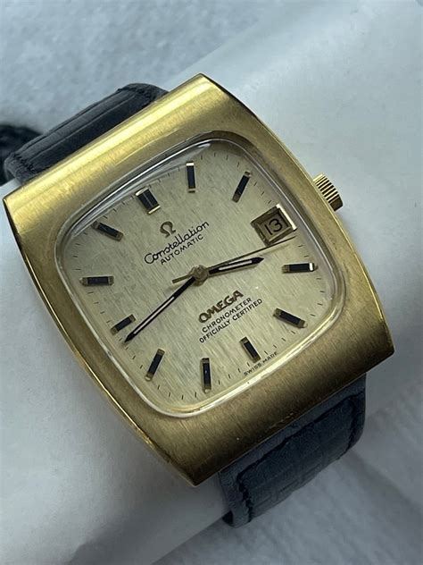 Omega Constellation Automatic Chronometer Officially Certified Etsy