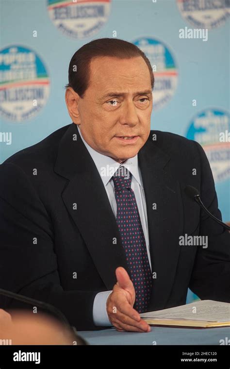 Capo Di Forza Italia Silvio Berlusconi Immagini E Fotografie Stock Ad