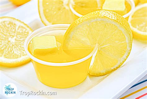 Yellow Starburst Jello Shots Trop Rockin